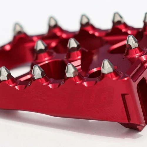 Flo Motorsports Touring Brake Pedal Red | HDBP-805-TIP Red