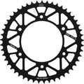 JT Sprockets Rear Racelite Sprocket Alum 49T-520 Blk Beta/Hon | JTA210.49BLK