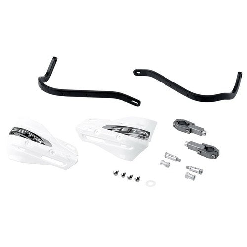 Zeta Armor Handguard Xc Kit For 22.2mm Bar Black/White | ZE72-5000