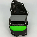 Triumph 2006-2012 Daytona 675 Woodcraft Rhs Ignition Trigger Cover - Green Plate