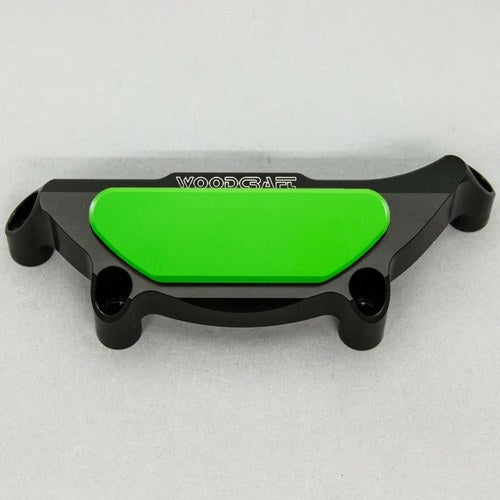 Yamaha 2017-2026 MT-10 Woodcraft Racing Left Side Engine Stator Cover - Green