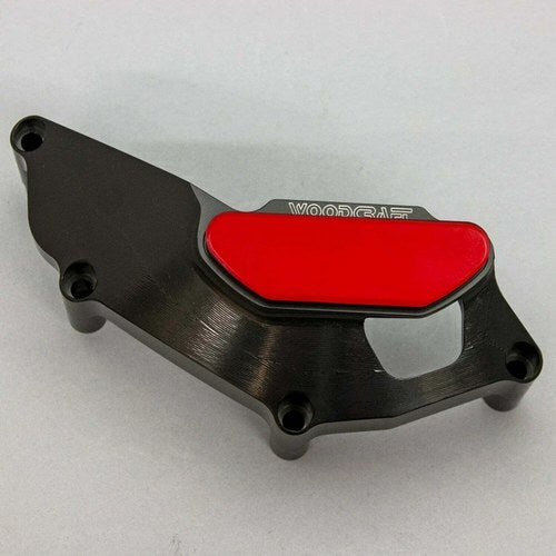 Yamaha 2022-2025 R7 Woodcraft Lhs Engine Stator Cover Protector - Red Plate
