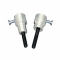Kawasaki 2013-2018 ZX6R ZX636R Woodcraft Racing Frame Slider Base Kit
