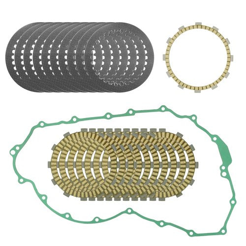 Clutch Friction Steel Plates and Gasket Kit for Yamaha Stratoliner XV19CT 06-07