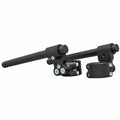 Woodcraft 52mm CLIP-ONS Clipon With 2" Rise Riser Bar - Black