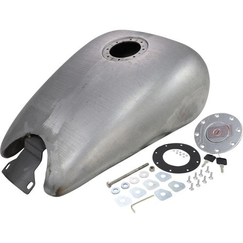 Drag Specialties 2" Extended Gas Tank - Single Locking Aero Cap | 011737-BX46