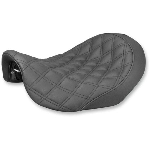 Saddlemen Renegade Solo Seat - Lattice Stitched - Dyna (Black) 806-04-002LS