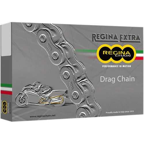 Regina 530 DR Extra Drag Racing Non-Sealed Chain (Natural) 130 Links