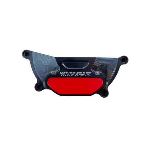 Honda 2007-2025 Cbr 600RR Woodcraft Left Side Stator Engine Cover - Red Plate
