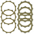 Caltric Clutch Friction Plates Kit for Kawasaki W800 EJ800 2019 2020 2021 2022