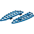 Arlen Ness MX Driver Floorboards - Blue | 410-009