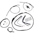 Burly Brand Extended Handlebar Cable And Brake Line Kit | B30-1229
