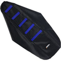 Moose Racing Ribbed Seat Cover - Yamaha (Black / Blue) YZ8502-332RT