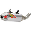 Pro Circuit T-6 Slip-On Exhaust System (Natural) 0151935A