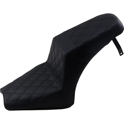 Saddlemen Step Up 2-Up Seat - Lattice Stitched (Black) I18-33-175