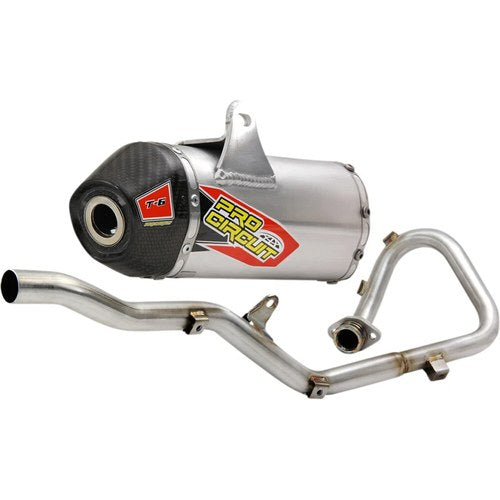 Pro Circuit T-6 4-Stroke Exhaust System, Stainless | 0132012F