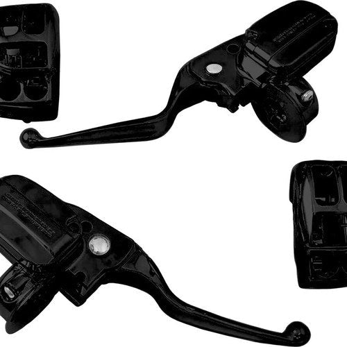 Harddrive Handlebar Control Kit Blk Hyd Clutch `17-Up Flh | 53983