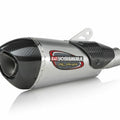 Yoshimura Alpha T Street Series Slip-On Exhaust SS-SS-CF Works Finish 19675BP520