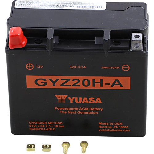 Yuasa Agm Battery - GYZ20H-A | YUAM720GHA