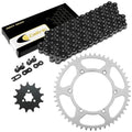 Drive Chain and Sprockets Kit fits Kawasaki KX125 KX 125 1996-1997 Black