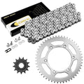 Drive Chain & Sprockets Kit for Yamaha YZ250F YZ 250F 2012-2017 White