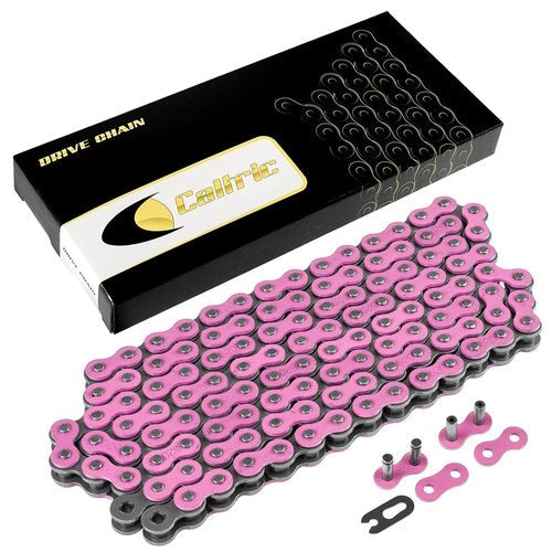 Drive Chain for Kawasaki ZX636 Ninja ZX6R ZX-6R 2005 2006 Pink