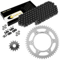 Black O-Ring Drive Chain & Sprockets for Kawasaki KX250 1999 2000 2001