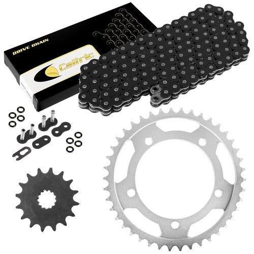 Black O-Ring Drive Chain & Sprockets Kit for Suzuki GSX-R1000 GSXR1000 2001-06