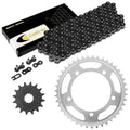 Black Drive Chain And Sprocket Kit for Suzuki GSX-R600 2006-2010