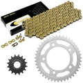 Drive Chain & Sprockets Kit for Honda CBR900RR Fire Blade 1993 1994 1995 Gold