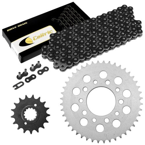 Black Drive Chain And Sprocket Kit for Honda CB900F Super Sport 1981 1982