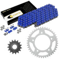 Blue O-Ring Drive Chain & Sprockets Kit for Honda CBR600F3 CBR600 F3 1997 98