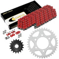 Celox Red O-Ring Drive Chain and Sprockets Kit for Kawasaki ZX1000 Ninja ZX10R