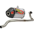 Pro Circuit T-6 4-Stroke Exhaust System, Stainless | 0122011F