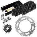 Black O-Ring Drive Chain & Sprockets for Kawasaki VN800 Vulcan 800 Drifter