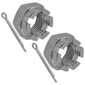 Caltric Front Axle Nut for Yamaha Timberwolf 250 YFB250UJ 1997 | Serow 225 1997