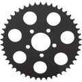 Drag Specialties Rear Sprocket - Gloss Black - Flat - 46-Tooth | 16429EB