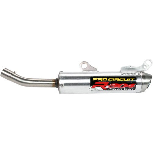 Pro Circuit R-304 Shorty Silencer (Aluminum; Brushed) SH00250-RE