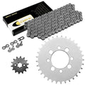 Celox Drive Chain and Sprockets Kit for Kawasaki KLX110 2002 2003 2004 - 2009