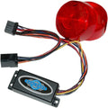 Badlands Plug-In Illuminator with Red Lenses - 8 Pin | ILL-03-RL-B