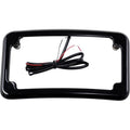 Cycle Visions Beveled License Plate Frame - Black | CV4617B
