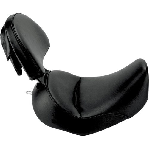Saddlemen Heels Down Solo Seat - Backrest - Flstc (Black) 806-15-0041
