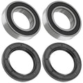 Rear Wheel Ball Bearing And Seals Kit for Kawasaki KLT110 1984 1985 1986