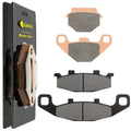 Front Rear Brake Pads for Kawasaki EX500 Ninja 500 1994 1995 1996 Front Rear