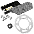 O-Ring Drive Chain & Sprockets Kit for Kawasaki KX125 1990 1991