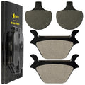 for Harley Davidson Fldc Dyna Glide Custom 1992 Front & Rear Brake Pads