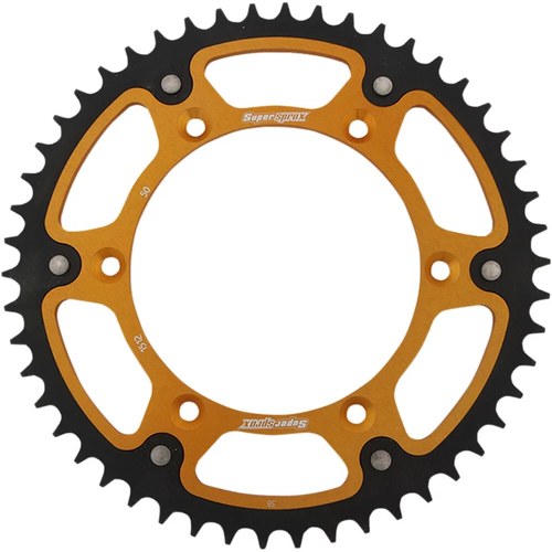 Supersprox Stealth Rear Sprocket - 50-Tooth - Gold - Beta | RST-1512-50-GLD