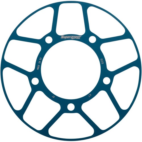 Supersprox Edge Rear Sprocket Insert - Blue | RACD-829-47-BLU