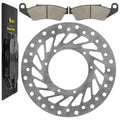 Front Brake Disc Rotor W/ Brake Pad for Honda CRF450X 2005 2006 2007