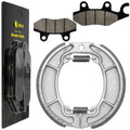 for Honda VT125C Shadow 1999-2008 Front Brake Pads & Rear Brake Shoes